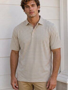 PETER MILLAR  SUMMER COMFORT POLO  SHIRT (2XL)
